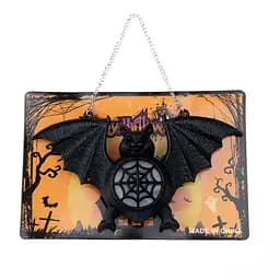 Декор підвісний Хеллоуїн "Летюча миша" 3D 17*9 см LED, IDEA12-HOL31