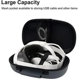 Кейс ALLOYSEED Carrying Case для Meta Quest 3/Quest 3S Gray D [139298] - мініатюра 6