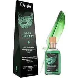 Масло для массажа Orgie Sexy Therapy зеленое яблоко, 100 мл
