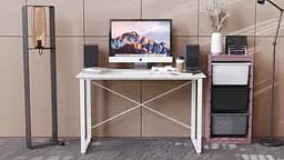 Комп'ютерний стіл Ferrum-decor Дейв 75x120x60 білий ДСП Білий 16мм (FRD-102146) - мініатюра 5