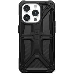 Протиударний чохол UAG Monarch Series Carbon Fiber для iPhone 15 Pro (114278114242)