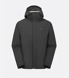 Куртка мужская Rab Downpour Jacket Man M Чорний
