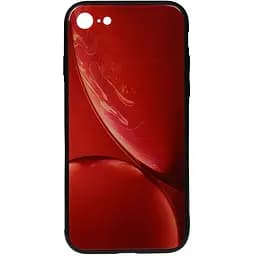 Чохол-накладка Toto Print Glass Space Case Apple iPhone 7/8/SE 2020 Red