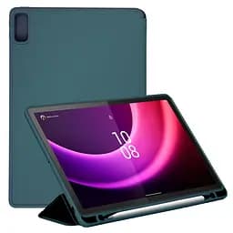 Чохол SlimTPU Active Pen holder Lenovo Tab P11 11.5 TB350 TB355 Темно-зелений
