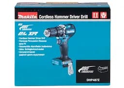 Makita Шуруповерт-дриль DHP487Z акум 18В 0-500/0-1700 об/хв 40/25Нм 1.4кг без АКБ та зарядного пристрою - мініатюра 5