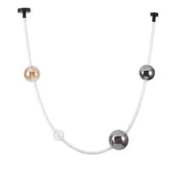 Стельова люстра LED Levistella 788P68117 (2400) BK+SM+AM+CL, 35W, 4000K, сучасний стиль, 2400 мм