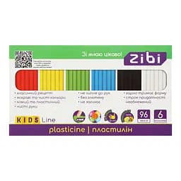 Пластилин KIDS Line, 6 цветов, 96 г