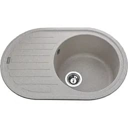 Гранітна мийка Globus Lux Ohara мигдаль 770х500мм-А0008