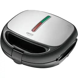 Мультимейкер Camry CR 3057 6в1/ 1200Вт/ гриль/ сендвіч/ вафлі/ горішки/ омлет/ змінні пластини/ сірий