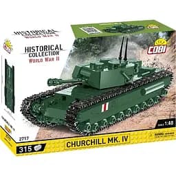 Конструктор Cobi Друга світова війна Танк Mk IV Черчилль, 315 деталей (COBI-2717)
