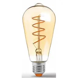 Лампочка Videx Filament ST64FASD 5W E27 2200K 220V (VL-ST64FASD-05272)