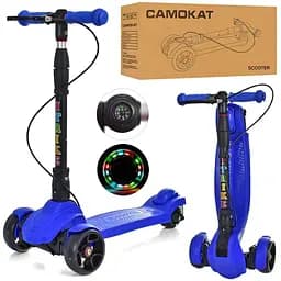 Самокат дитячий iTrike Maxi JR3-060-40-BL складний - мініатюра 2