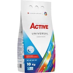 Стиральный порошок Active Universal Powder универсальный, 10 кг (135 циклов)