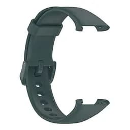 Силіконовий ремінець для фітнес браслетів Xiaomi Mi Band 7 Pro, Silicone, green, зі зручною застібкою, на фітнес трекер та смарт годинник, ArmorStandart (ARM66796) - мініатюра 4