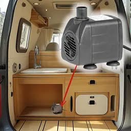 Помпа підйомна Kruger Meier HydroSpark 850 - міні насос 12V, 650 л/год