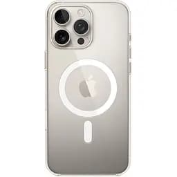 Чохол Clear Case with MagSafe для Apple iPhone 16 Pro Max Transparent АА [115337] - мініатюра 4