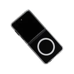 Чехол Samsung Galaxy Flip7 5G, Clear MagCase, прозрачный, противоударный, магнитный, панель-накладка с поддержкой MagSafe, поддержка беспроводной зарядки MagSafe, защита всего корпуса, TPU+PC, ArmorStandart (ARM88135) - мініатюра 7