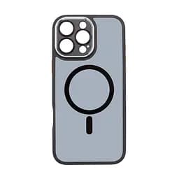 Чехол для Apple iPhone 16 Pro Max, Unit MagSafe SE, черный, с защитой камеры, магсейф, противоударный, магнитный, панель-накладка с MagSafe, с поддержкой беспроводной зарядки, TPU+PC, защита всего корпуса, ударопрочный, ArmorStandart (ARM81150)