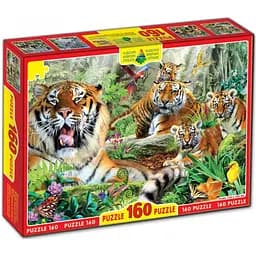 Пазлы Тигры Энергия Плюс 82937 ЕГ-02 160 элементов