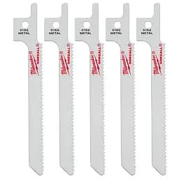 Полотно для шабельних пил THIN KERF MILWAUKEE, для фігурної різки, 90х1,8мм, (5шт), (метал) (заміна 48475162) - мініатюра 2