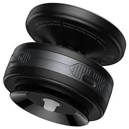 Автотримач Hoco H87 Dragon electric suction cup magnetic universal Black / Metal gray - мініатюра 4