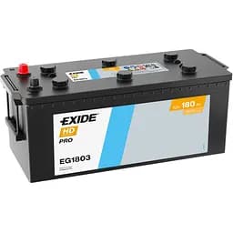 Акумулятор Exide Start PRO 180Ah бокова(+/-) (1000EN) (513х223х223) EG1803