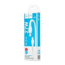 Кабель Hoco X37 Cool power PD charging data cable iP Білий - мініатюра 2