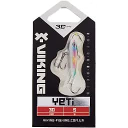 Балансир Viking Fishing Yeti Ice Jig 30mm 5.0g #16 European Values - мініатюра 2