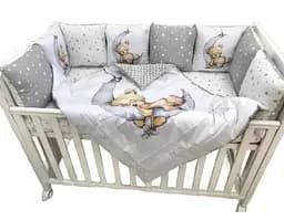 Дитячий набір Moontime у ліжечко "Ведмедик"