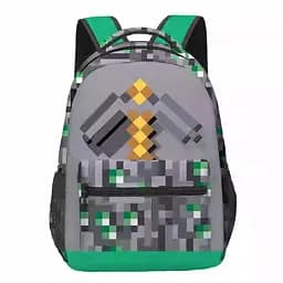 Шкільний рюкзак Minecraft залізний кирка JINX - мініатюра 2
