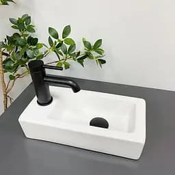 Умивальник VBI Komo R white накладний підвісний VBI-015601, Білий