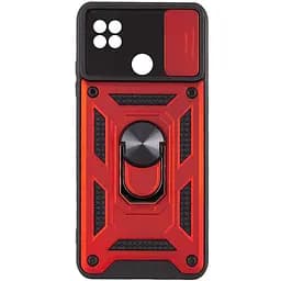 Чохол Ummi Camshield Serge Ring для Xiaomi Redmi 9C / Redmi 10A Червоний / Red