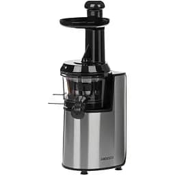 ARDESTO Соковитискач шнековий 200Вт, чаша-0.6л, макуха-0.6л, пластик/метал, сріблясто-чорний