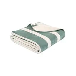 Плед Lotus Home - Infinity Stripe зеленый 200x220