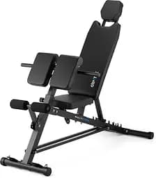 Лавка тренувальна Gymtek XL800 з еспандерами та партою Скотта - мініатюра 3
