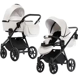 Коляска універсальна 2 в 1 Invictus V-Dream Lux white with black