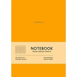 Блокнот "Notebook" у клітинку (помаранчевий)