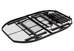 Стіл Bo-Camp Melrose Oval 120x80 cm Black/Wood look (1404220) - мініатюра 3