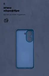 Чехол ArmorStandart ICON для Xiaomi Poco C71 4G Camera cover Dark Blue (ARM84890) - мініатюра 4