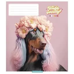 Зошит загальний Школярик Wilder society 036-3274L-2 у лінію 36 аркушів