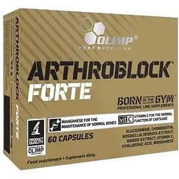 Препарат для суглобів і зв'язок Olimp Arthroblock Forte Sport Edition 60 капсул