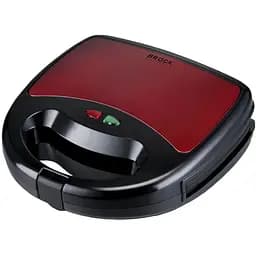 Мультимейкер (Бутербродниця-Горішниця-Вафельниця-Гриль) BROCK SSM 6004 RD