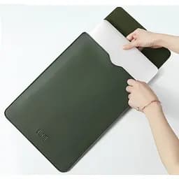 Чохол-конверт для ноутбука 12" Bubm Vertical Liner Bag Protective Sleeve екошкіра темно-синій - мініатюра 2