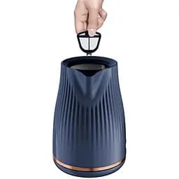 Електрочайник Tefal Loft Strix 1.7 л пластик синій (KO251430) - мініатюра 4