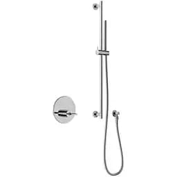 Душева система Kohlman Maxima chrome + BOX прихованого монтажу QW220MSP4, Хром