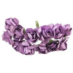 Декоративні троянди для творчості KV-731 пучок 12 штук