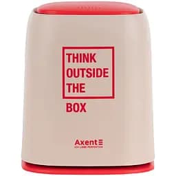 Контейнер для мусора Axent настольный прямоугольный персиковый (2133-42-A)