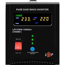 Джерело безперебійного живлення [ДБЖ] LogicPower LPY-PSW-1500VA+ 1050W [22872] [107306] - мініатюра 2