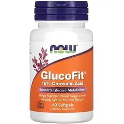 Аминокислота Now GlucoFit, 60 капсул vit0003853