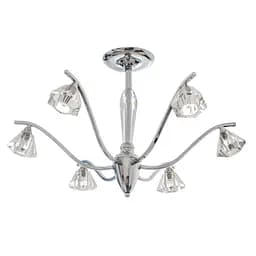 Люстра потолочная Brille галогенная G9 40W CH (BR-370C/6)